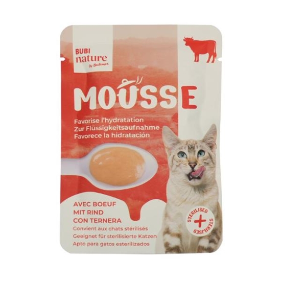 Picture of Bubi Nature Beef Mousse 50g | Complementary Cat